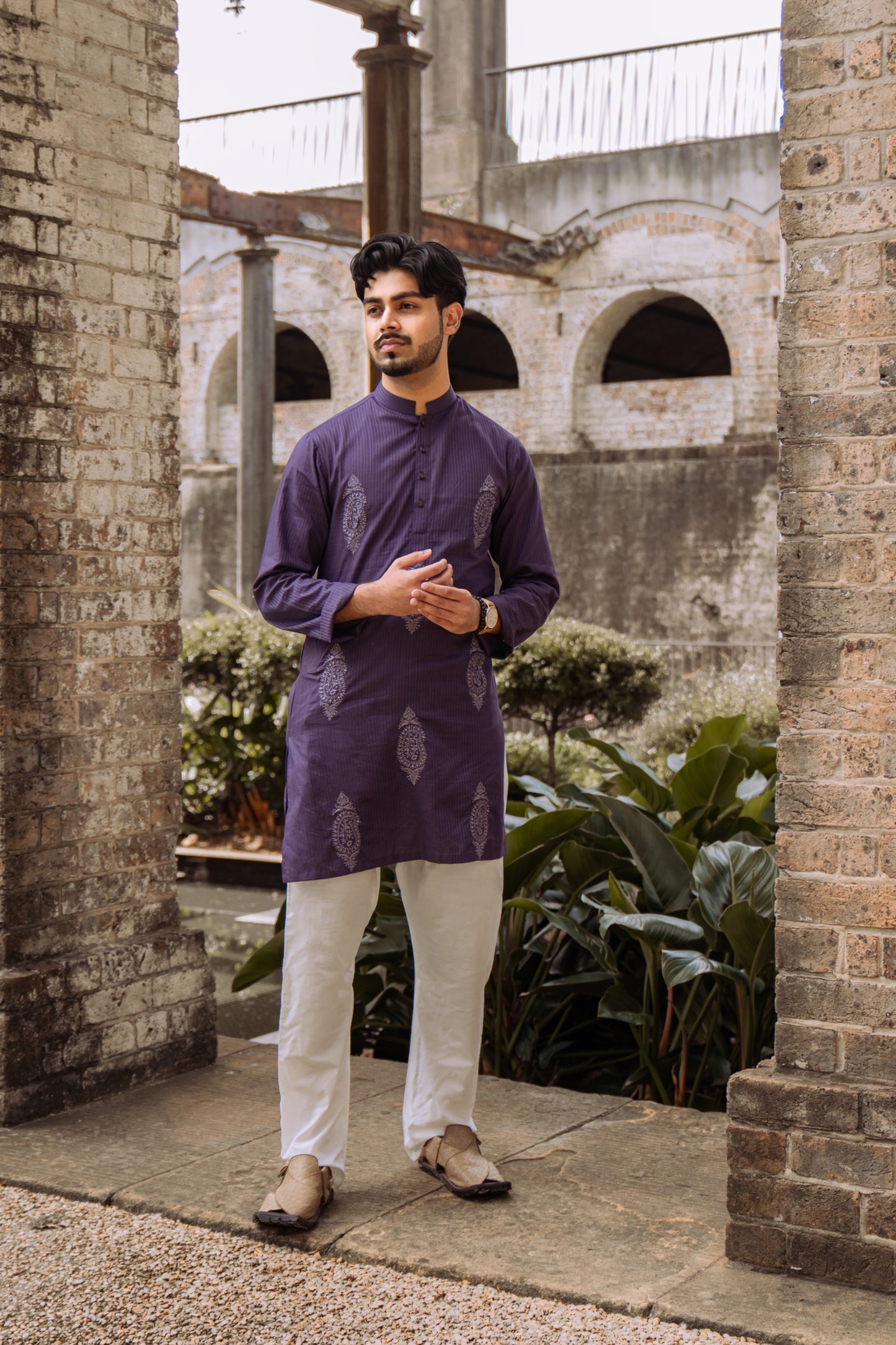 Elegance - Purple Kurta