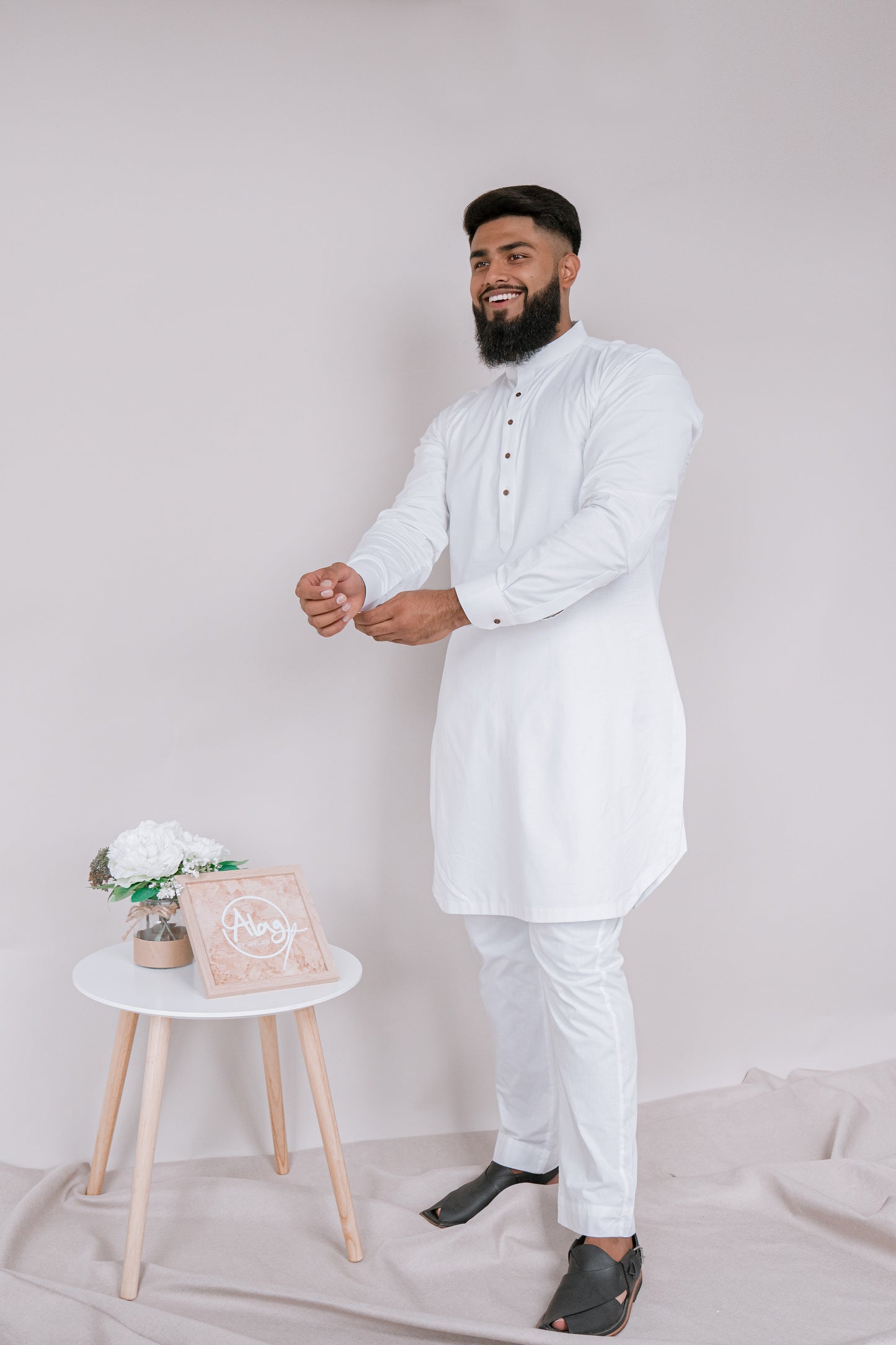 Simply Stylish - White Kurta