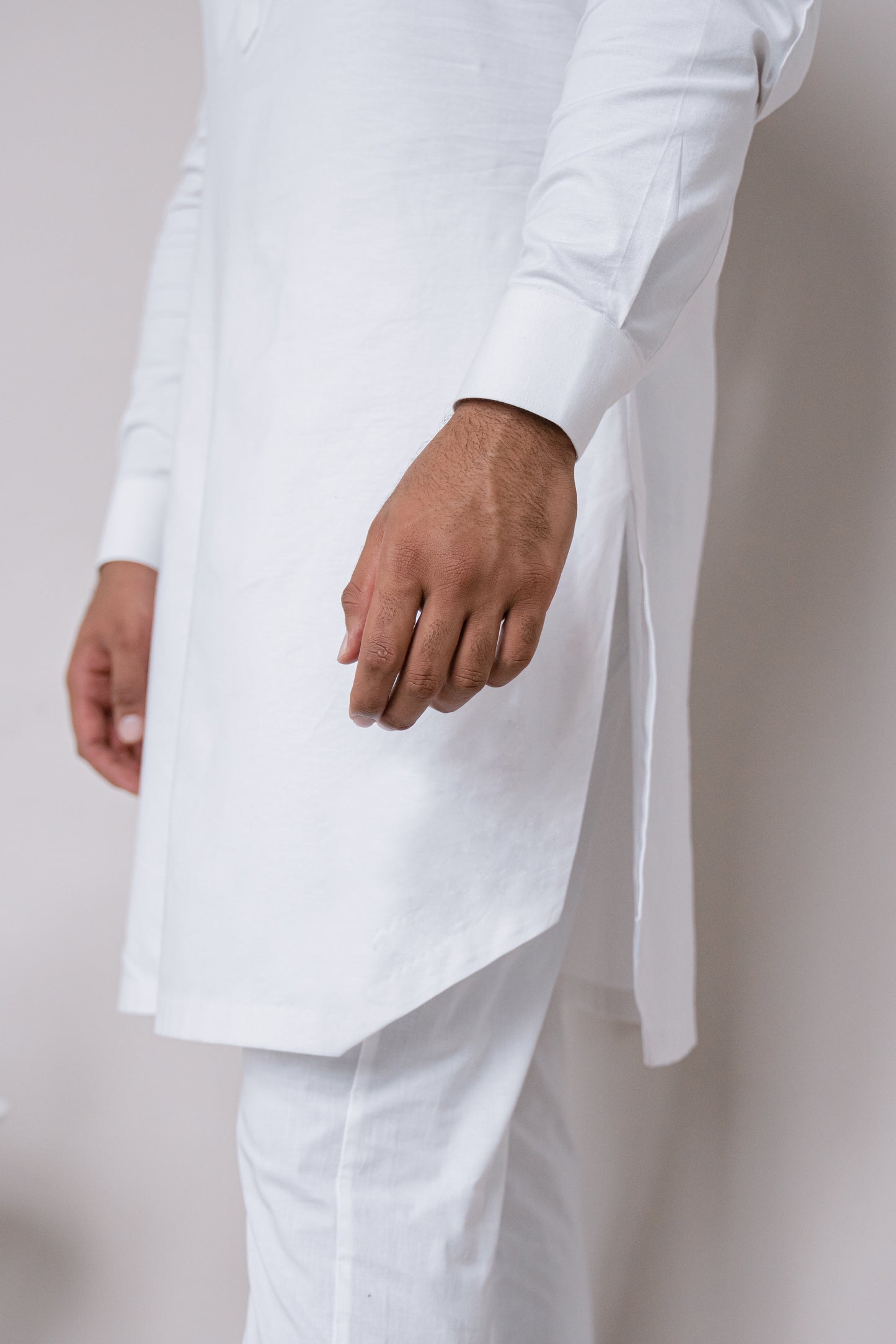 Simply Stylish - White Kurta