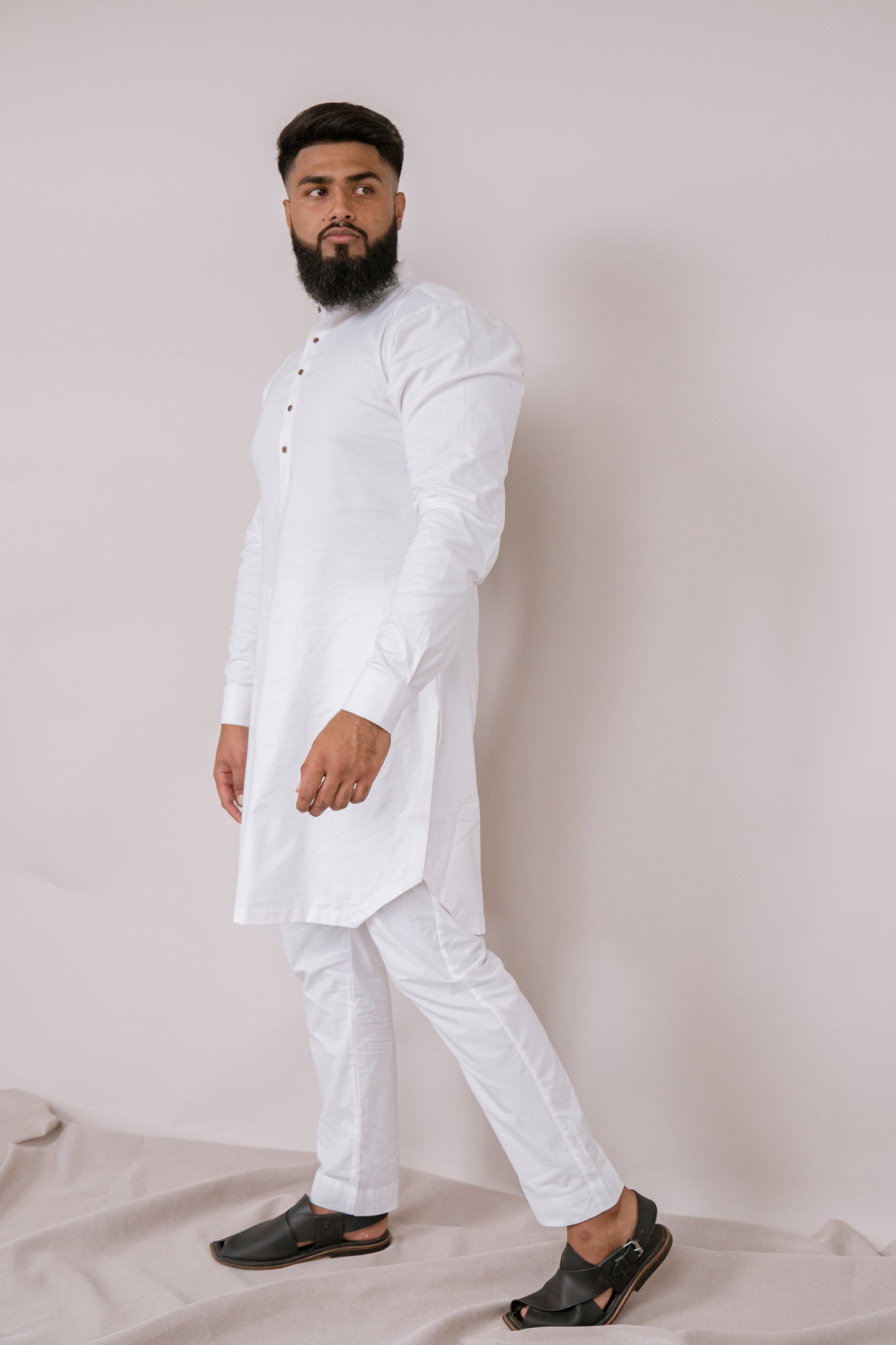 Simply Stylish - White Kurta