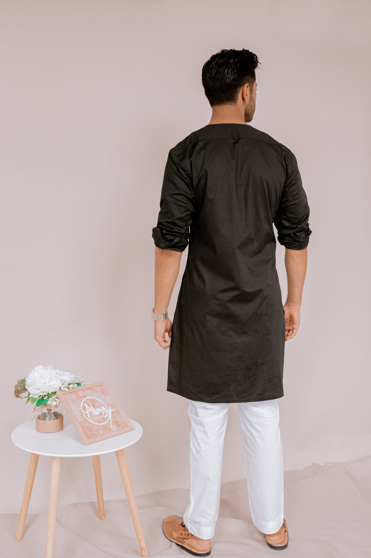 Heartbreaker - Black Kurta