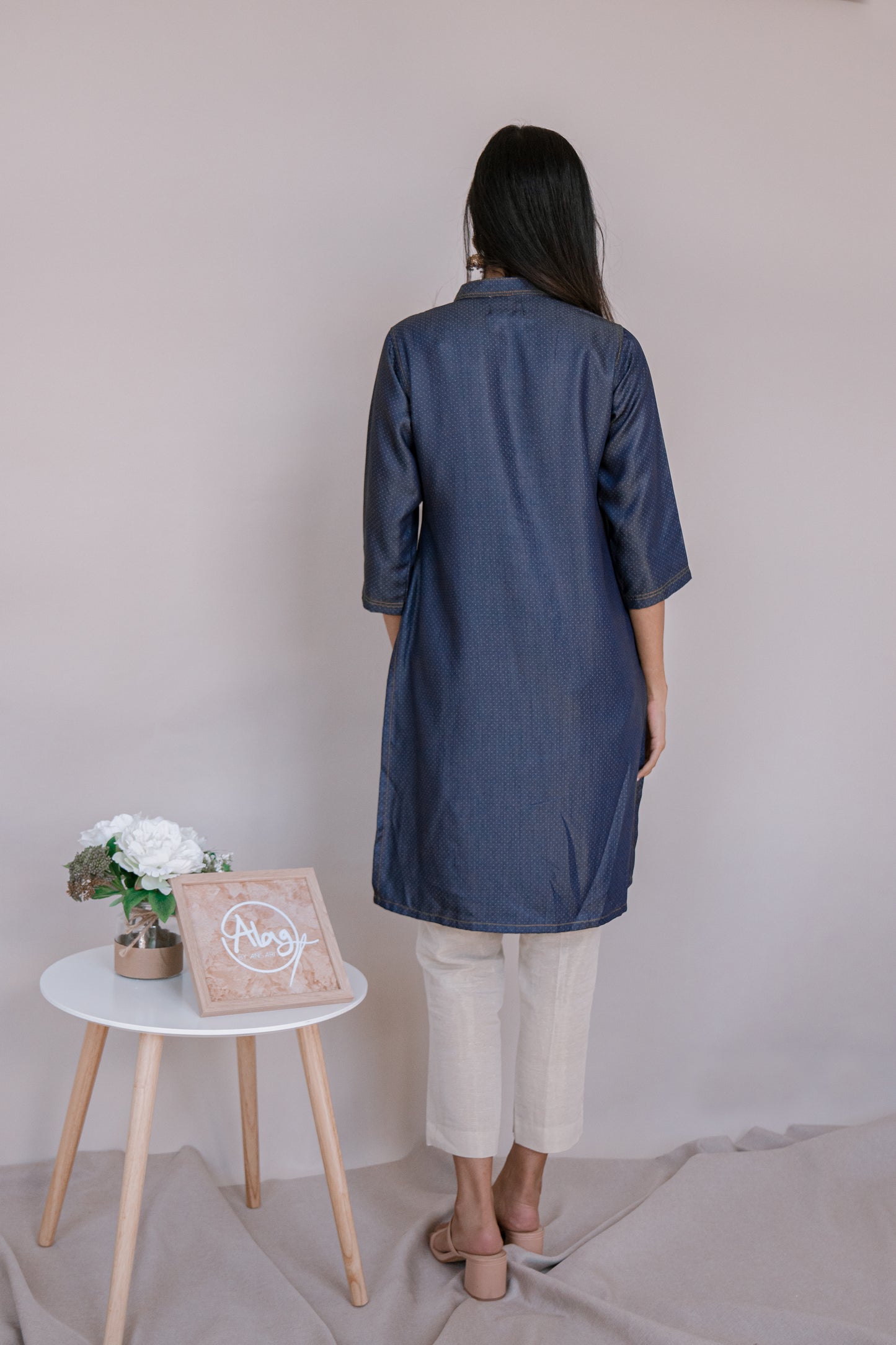 Stand Out - Denim Kurti