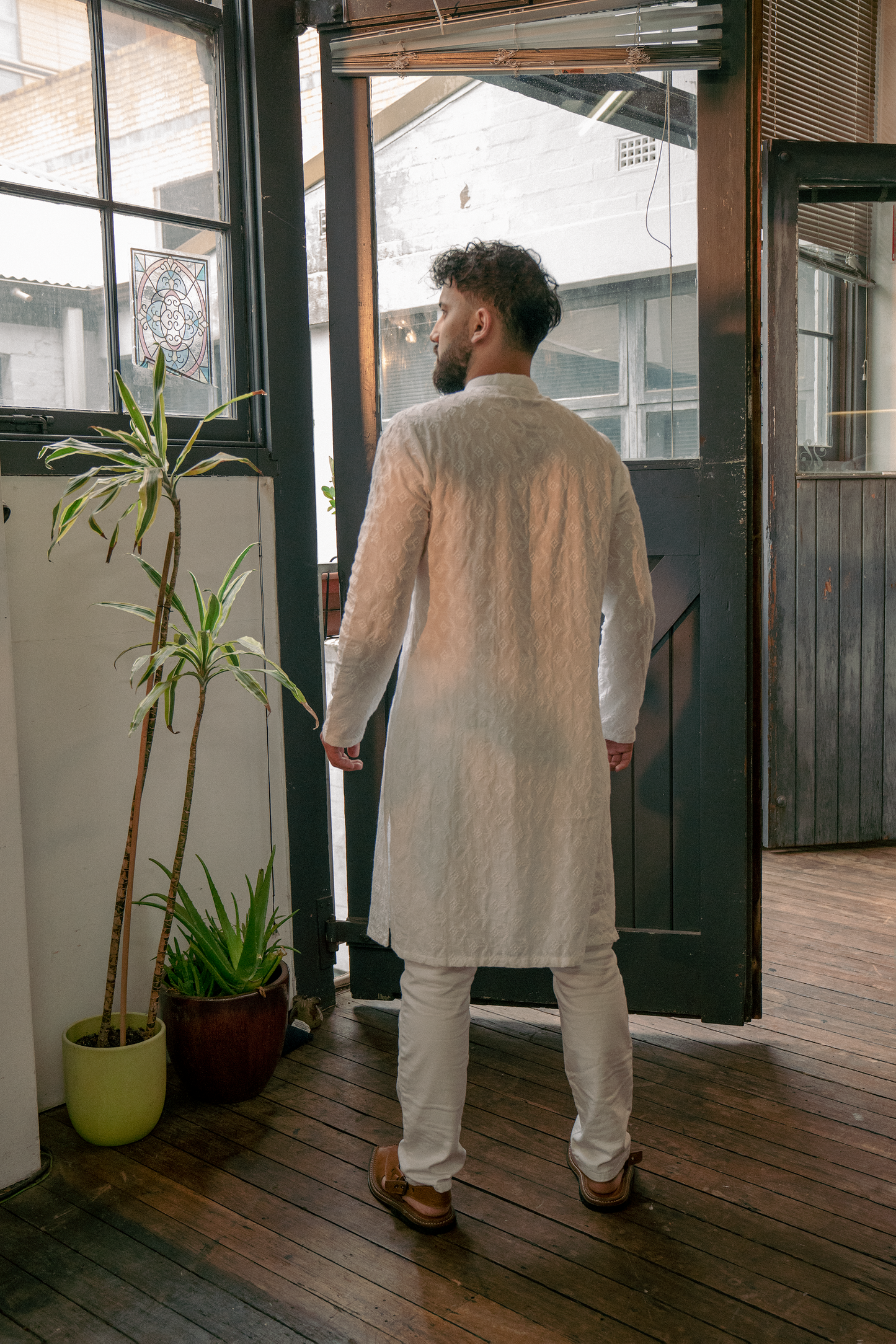 Lush - White Kurta