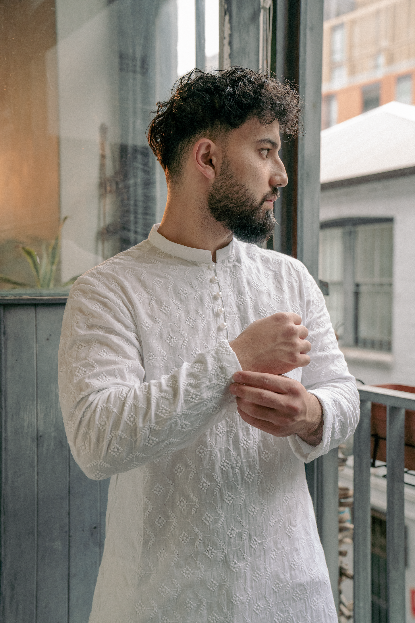 Lush - White Kurta