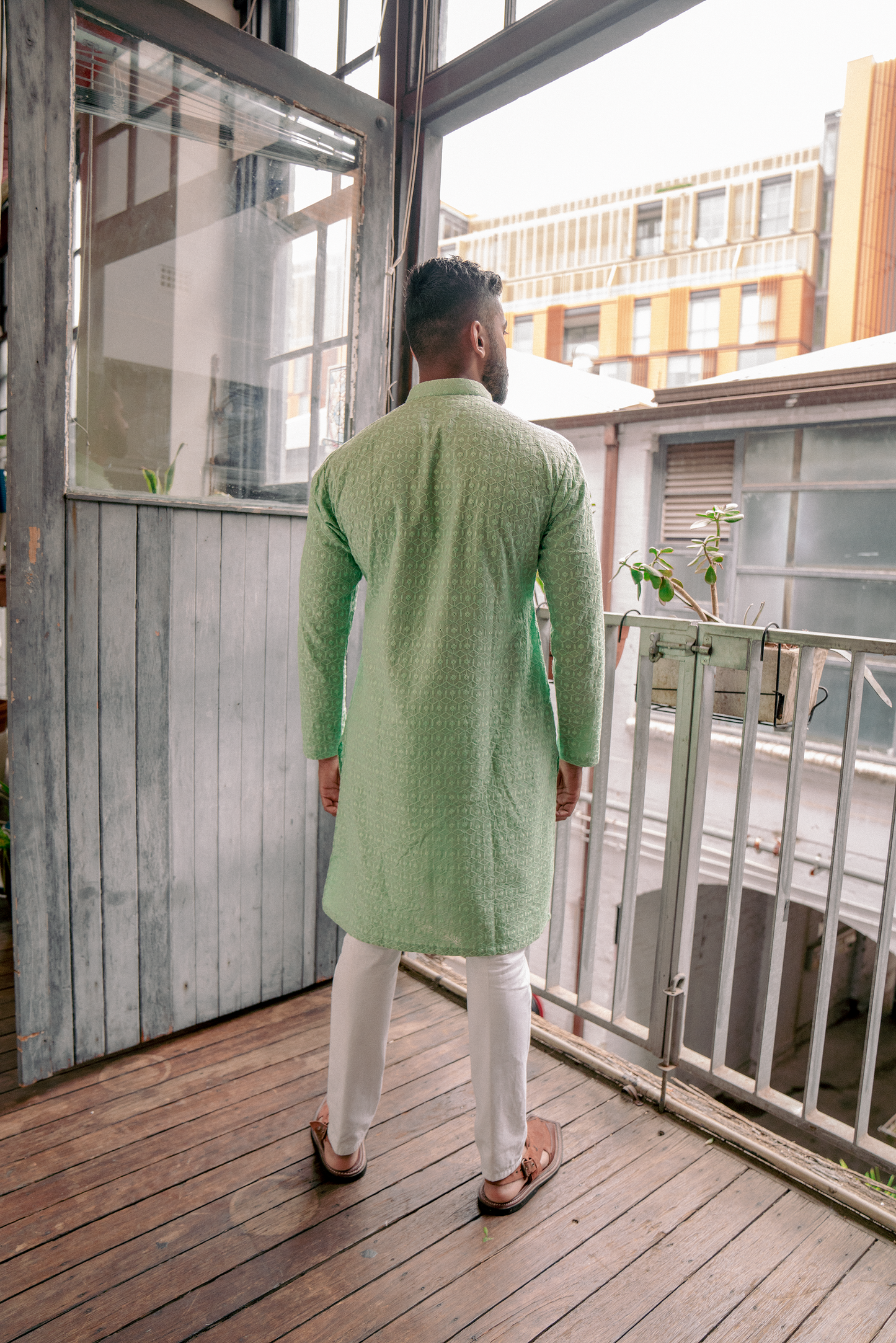 Casanova - Mint Green Kurta