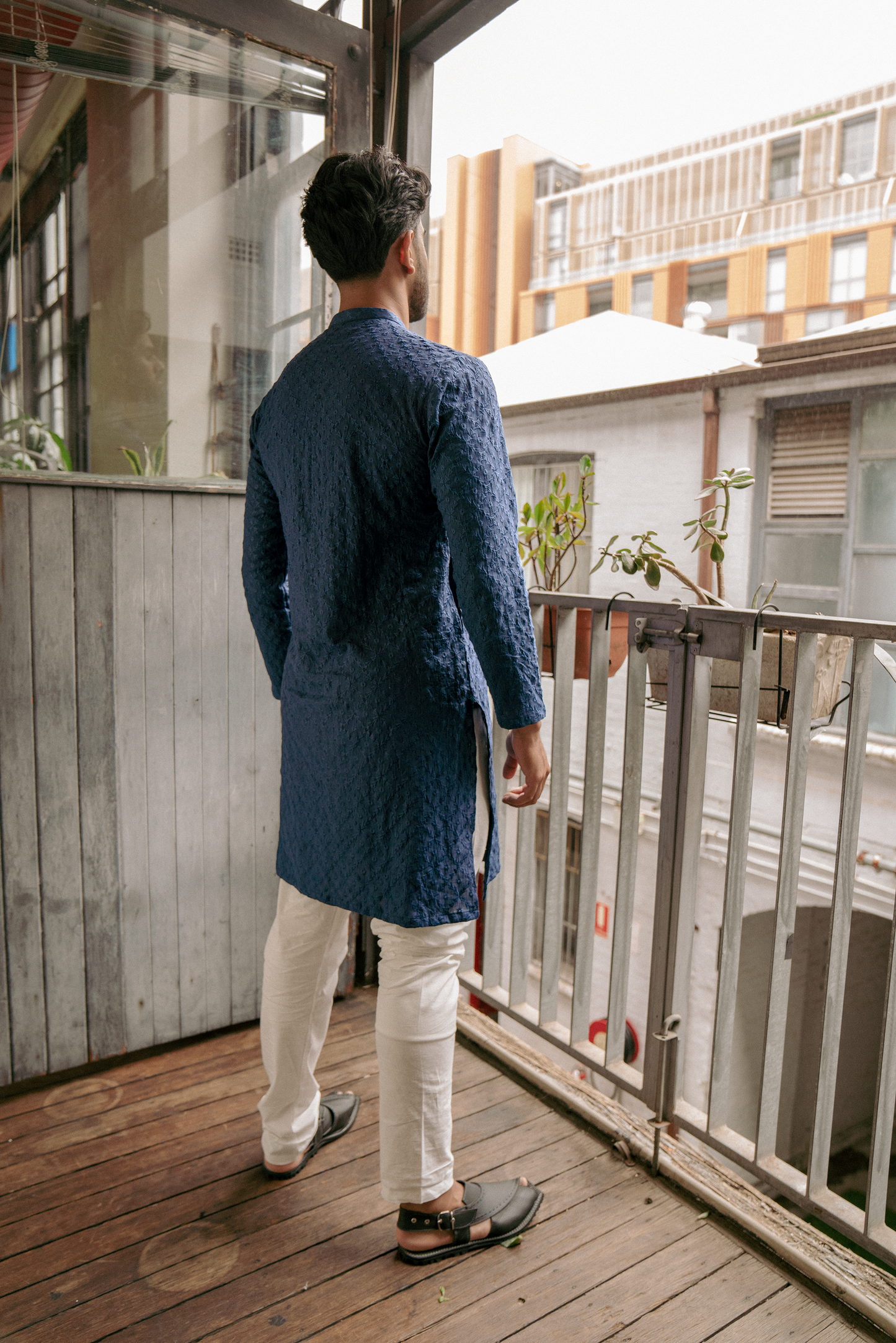 Reckless - Navy Blue Kurta