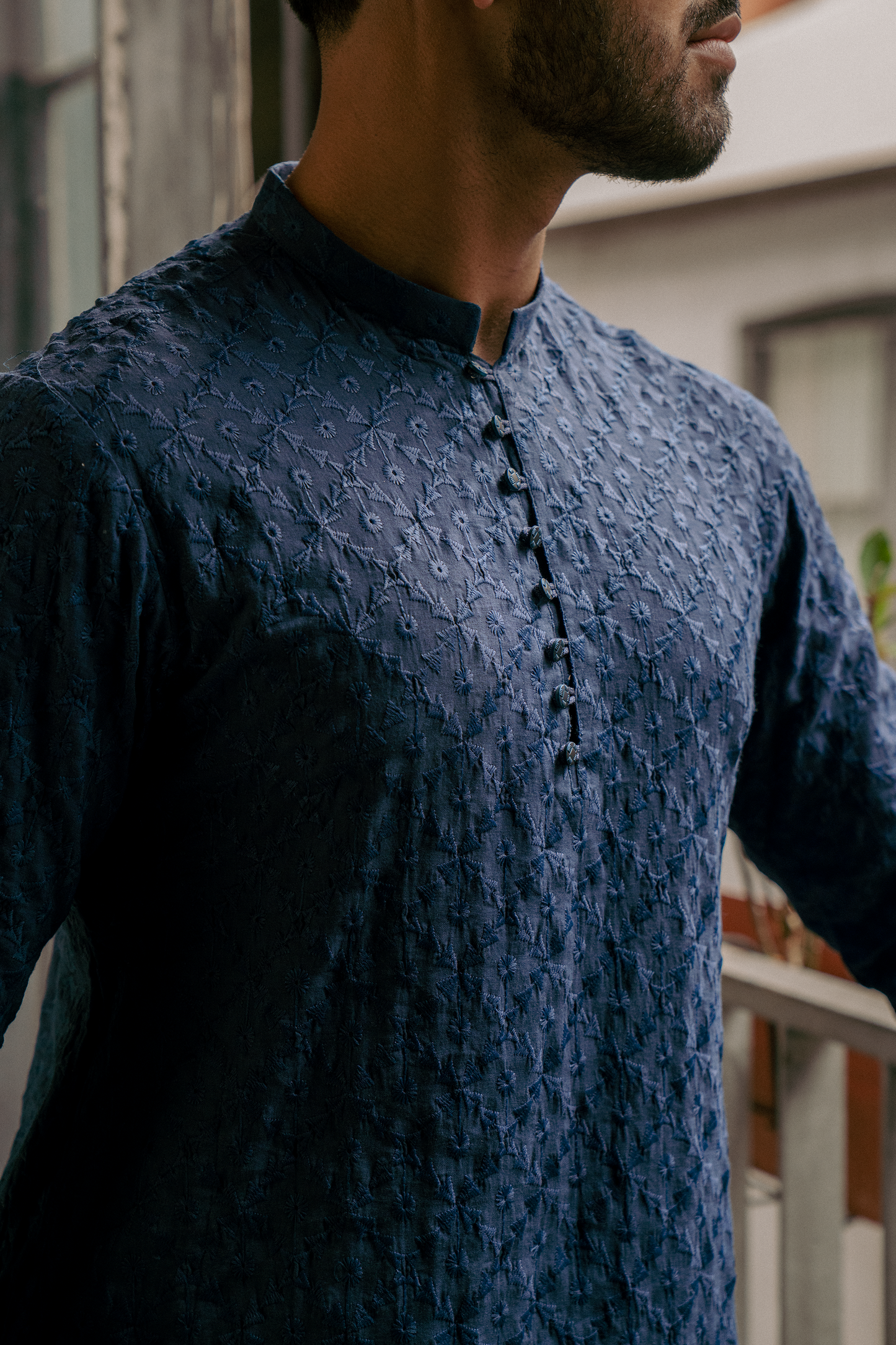 Reckless - Navy Blue Kurta