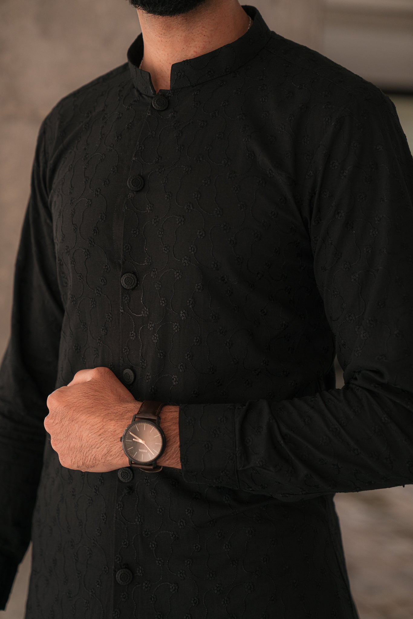 Rooh - Black Kurta