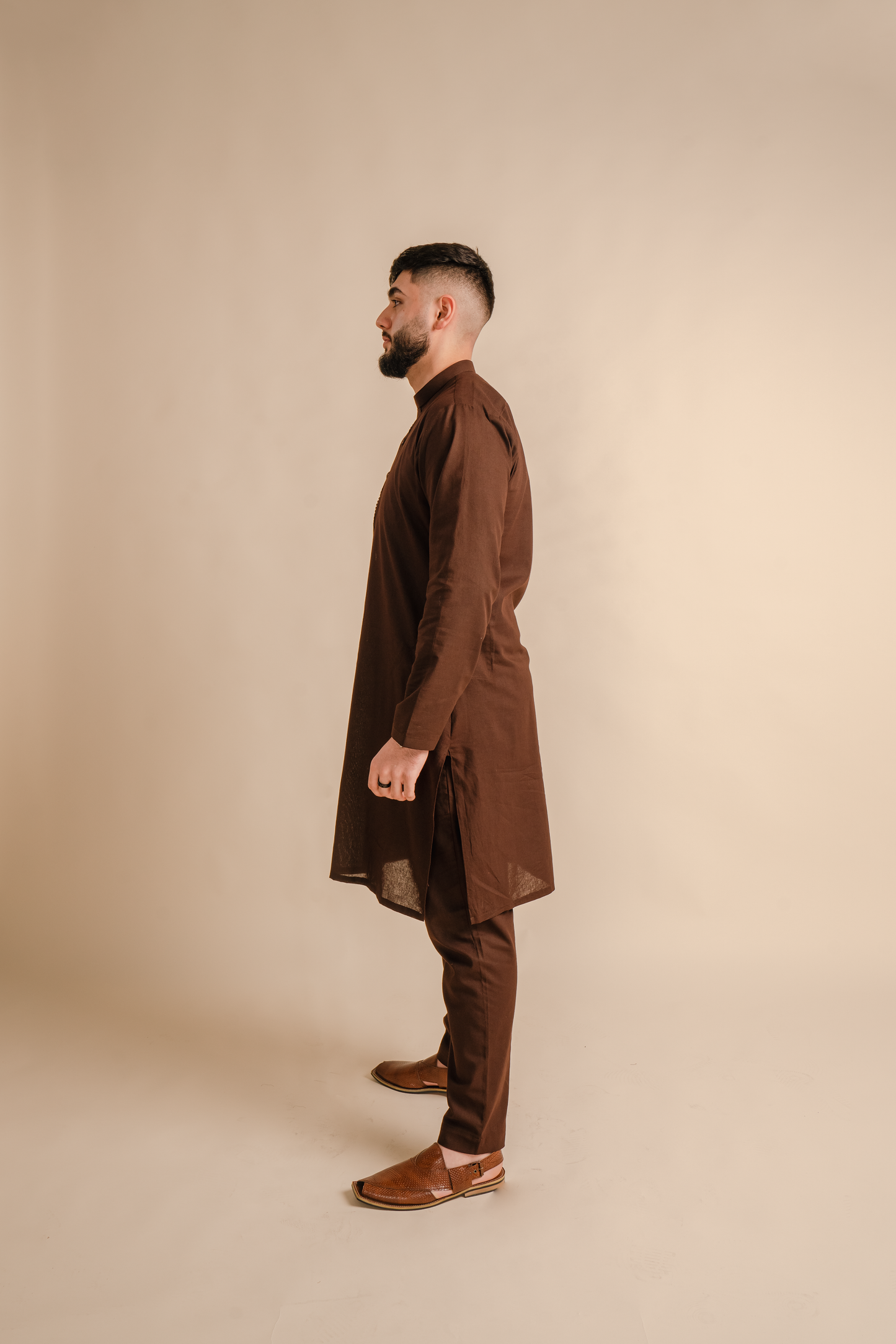 Cocoa Brown Kurta & Pajama