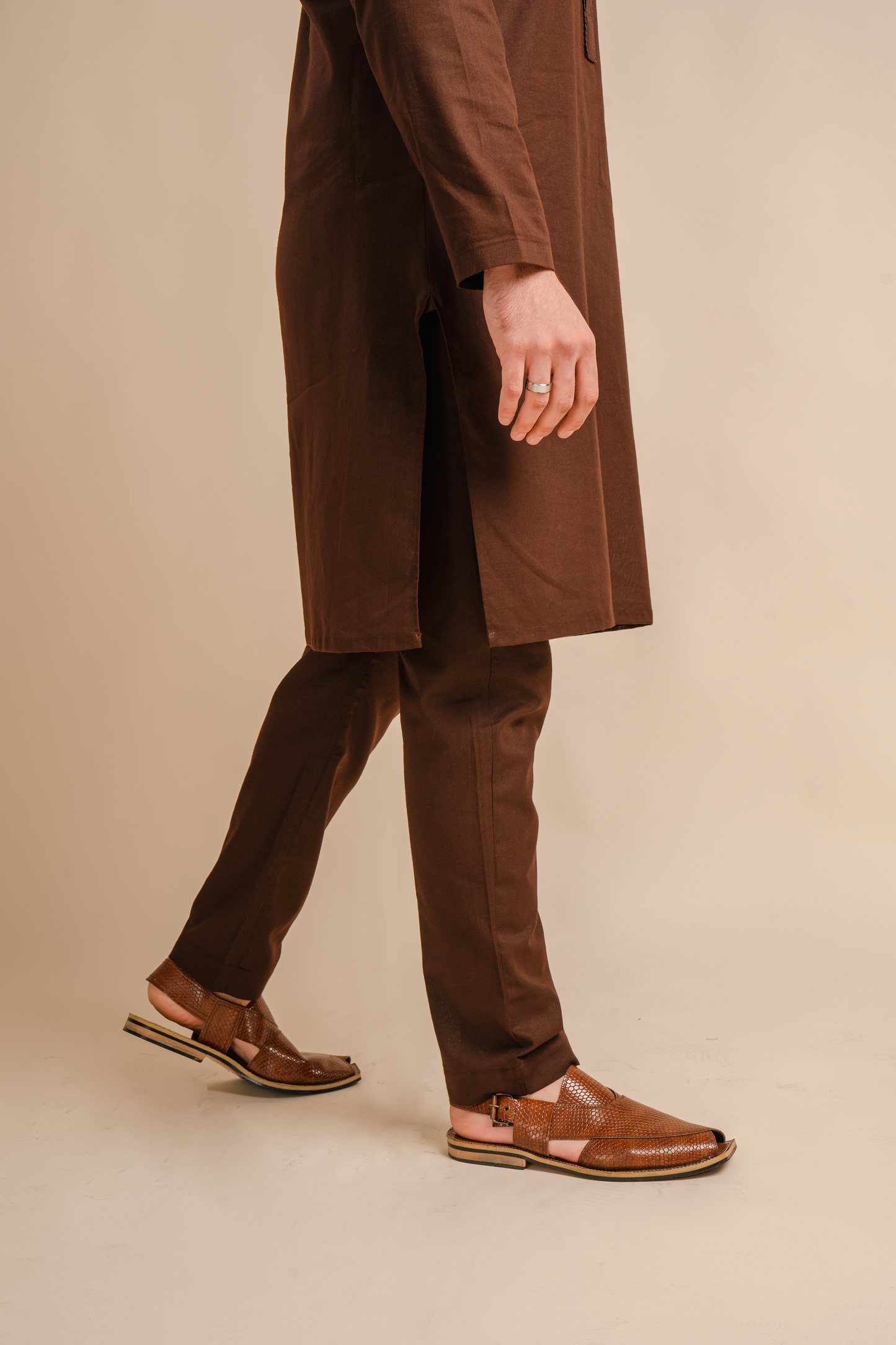 Cocoa Brown Kurta & Pajama