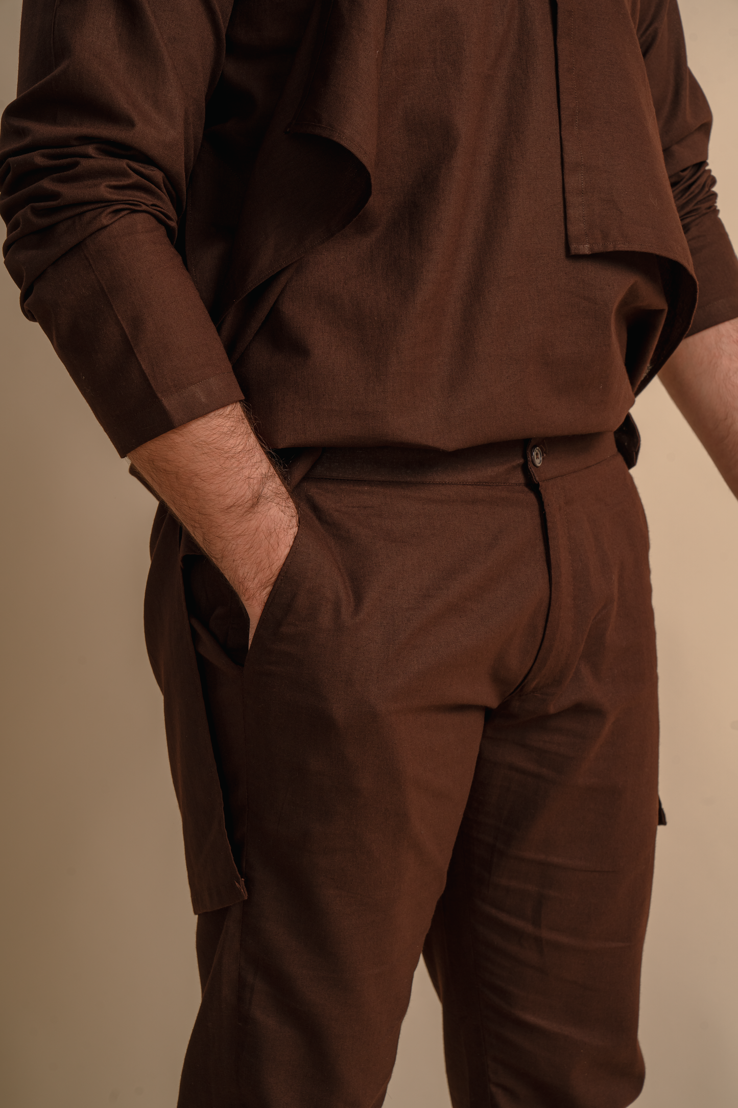 Cocoa Brown Kurta & Pajama