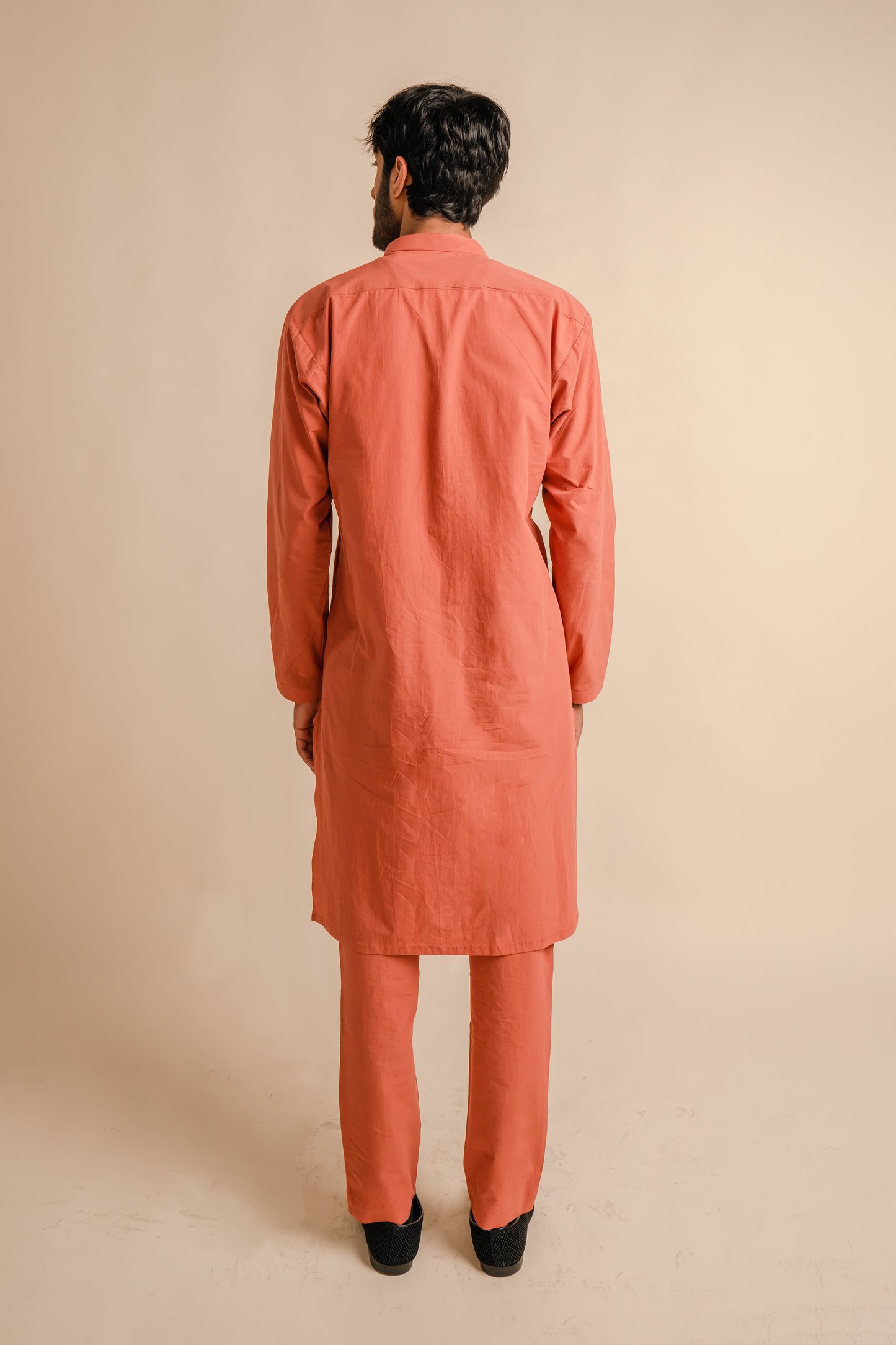 Peach Kurta & Pajama