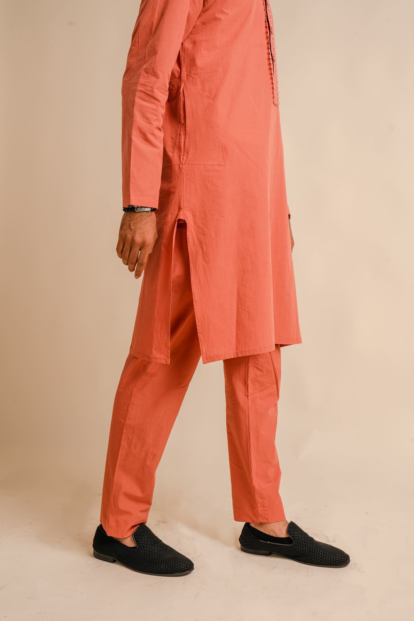 Peach Kurta & Pajama