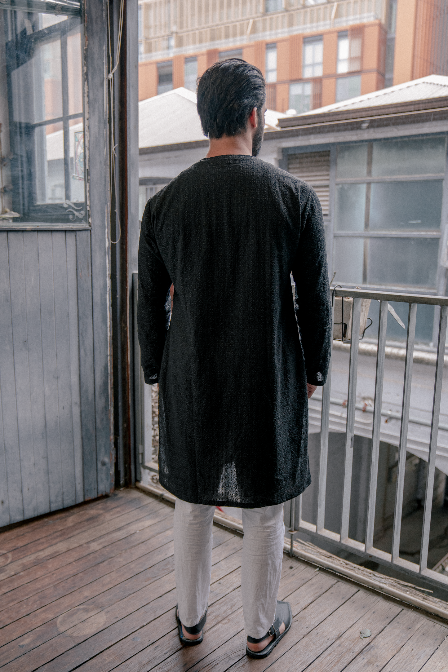 Hero - Black Kurta