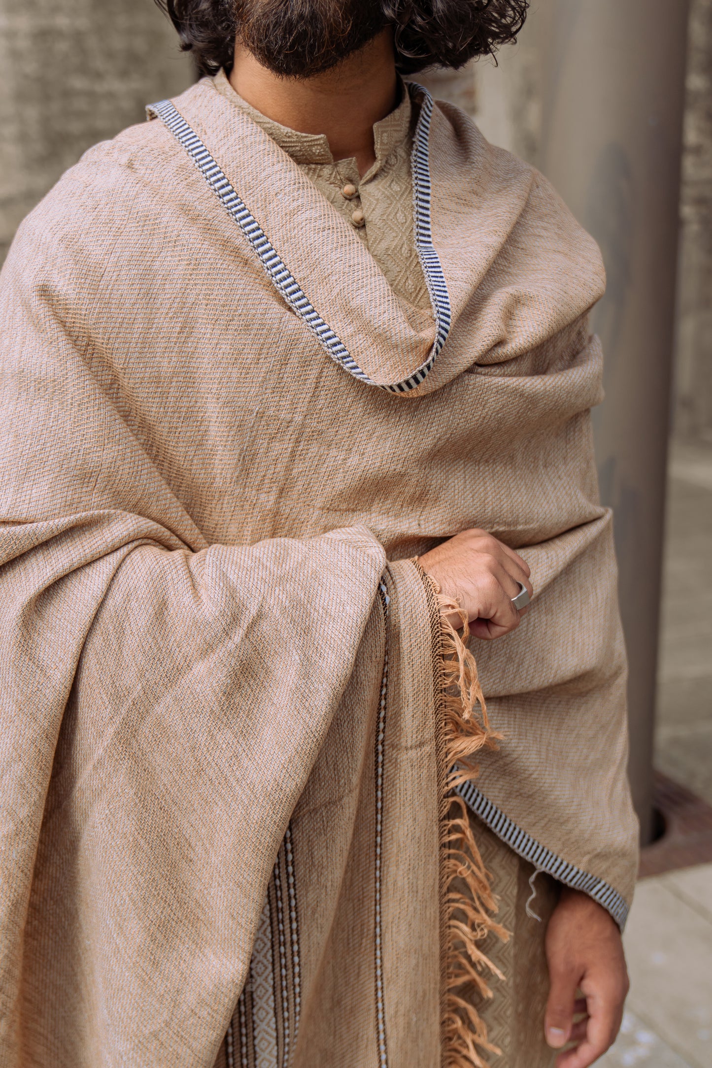 Beige Shawl