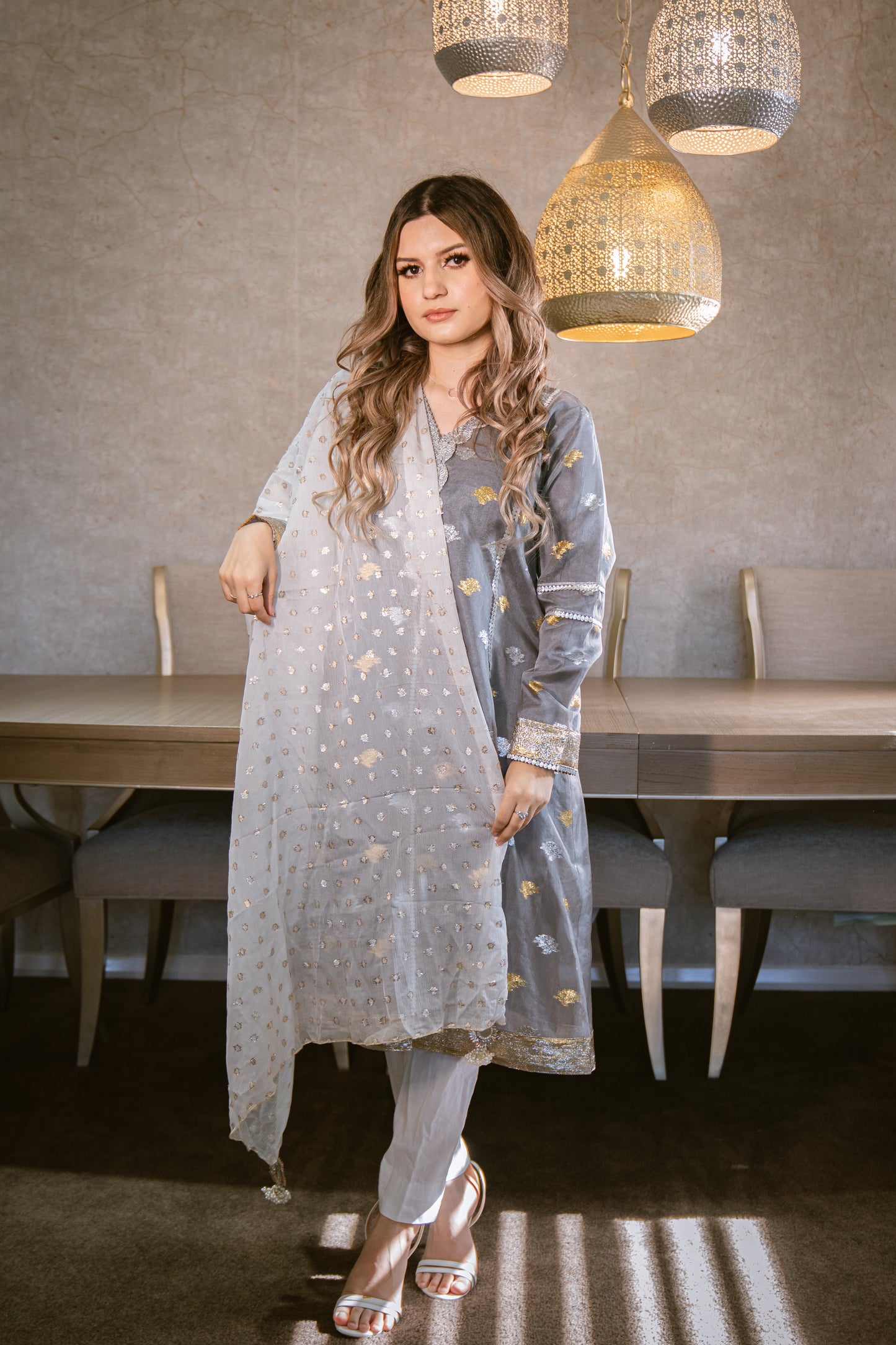 Chiffon Booti Dupatta