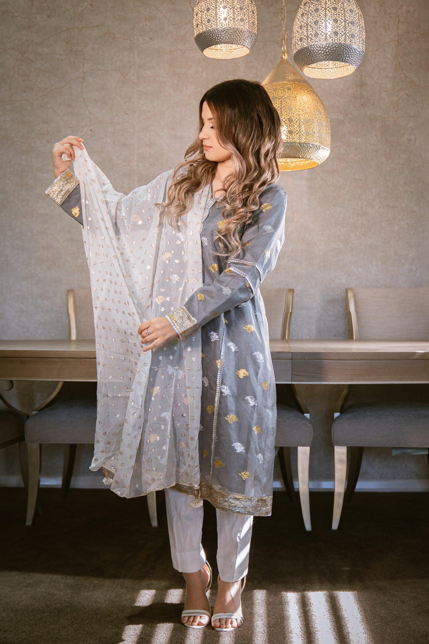 Chiffon Booti Dupatta