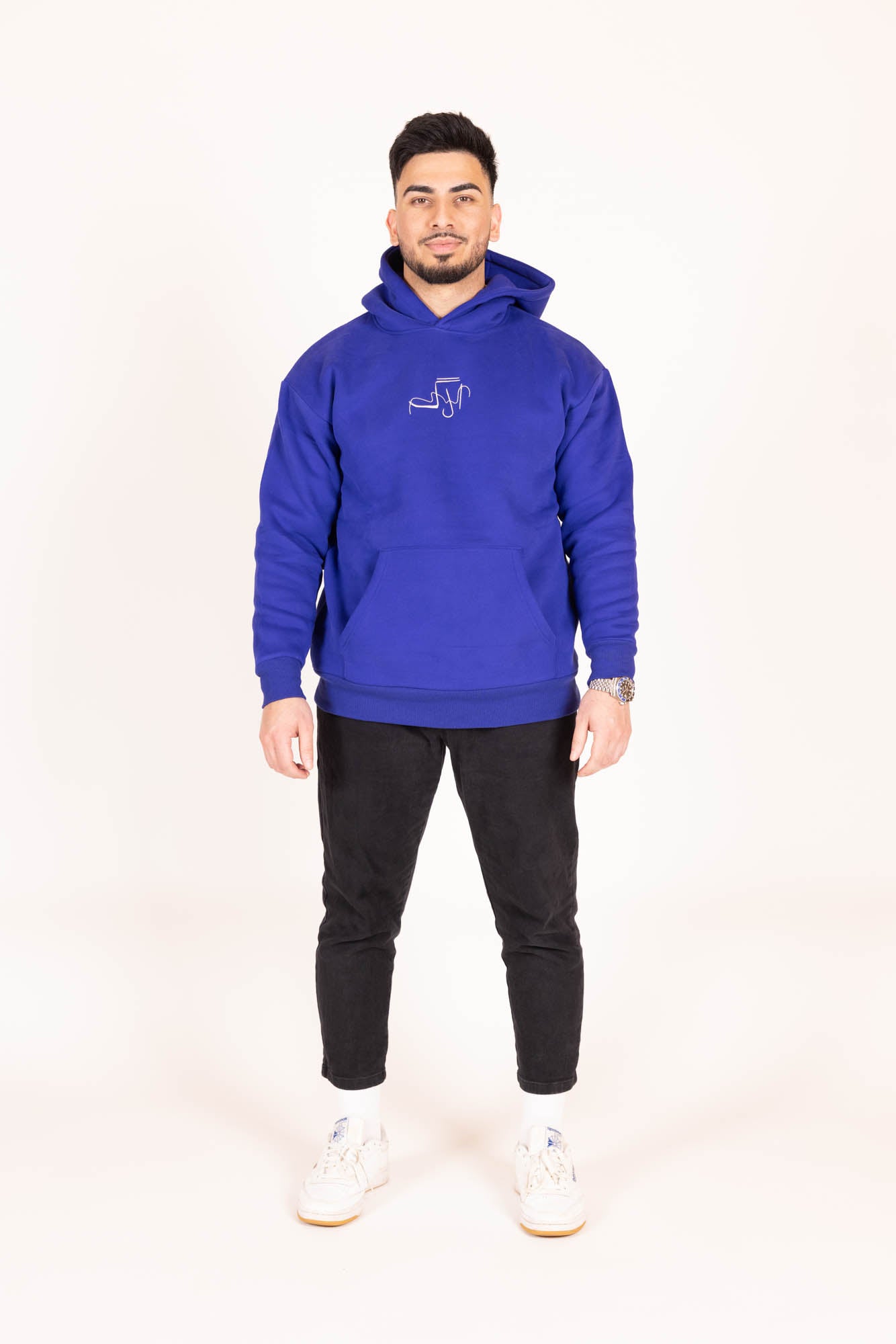 Alag Oversized Hoodie - Blue