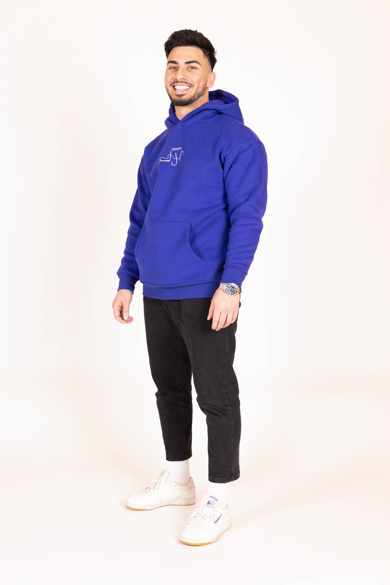 Alag Oversized Hoodie - Blue