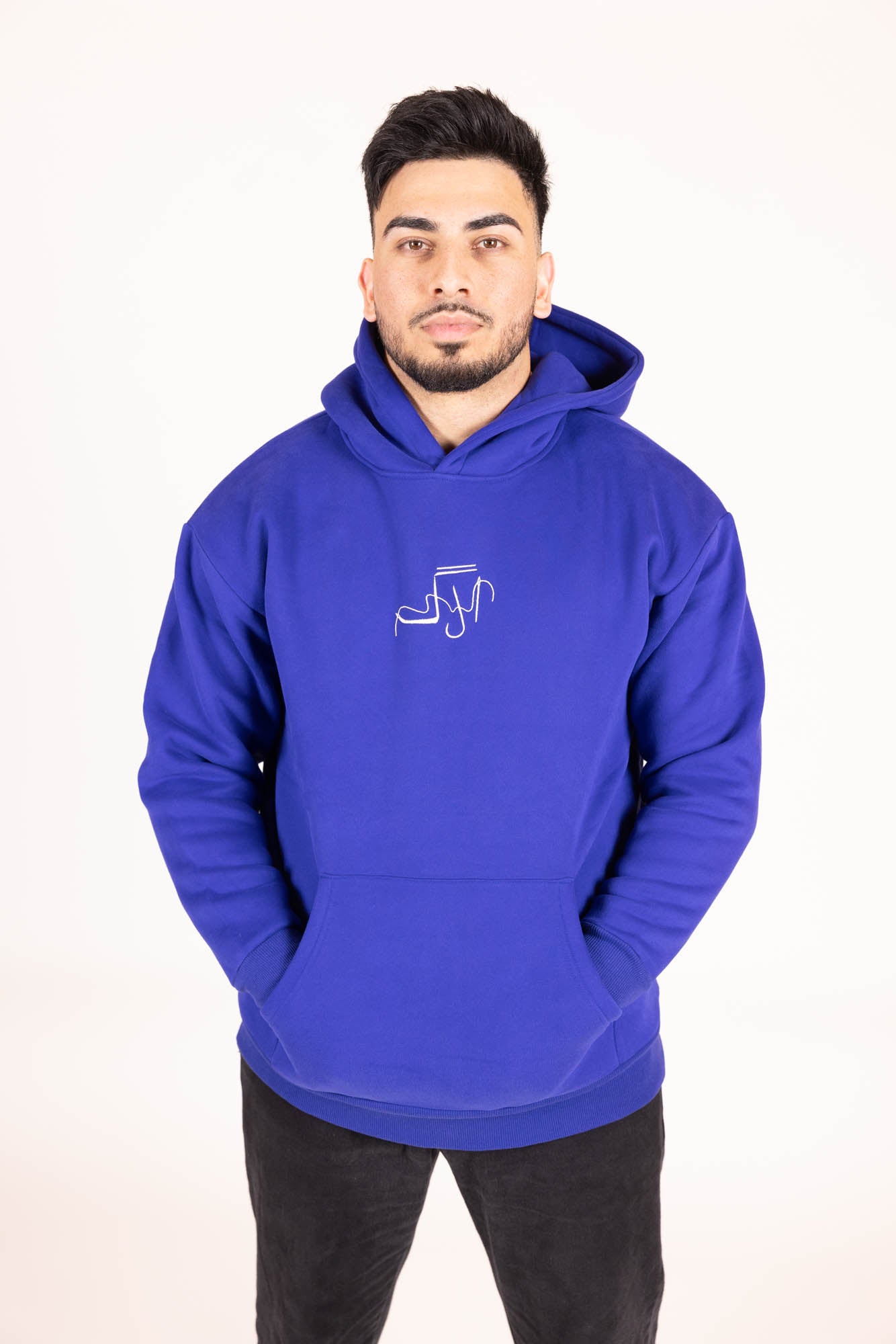 Alag Oversized Hoodie - Blue