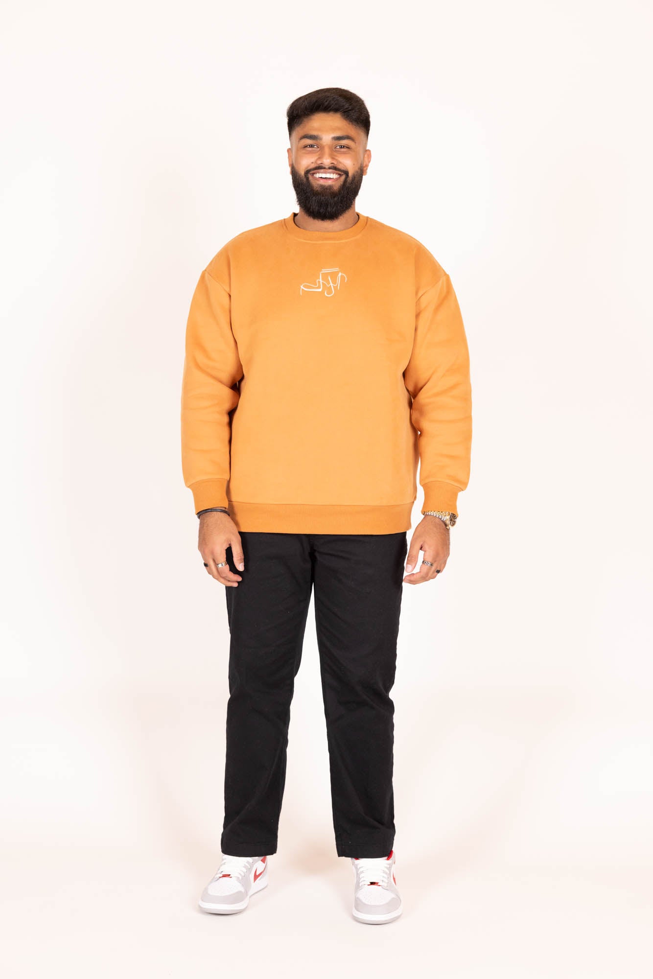 Alag Oversized Sweatshirt - Orange