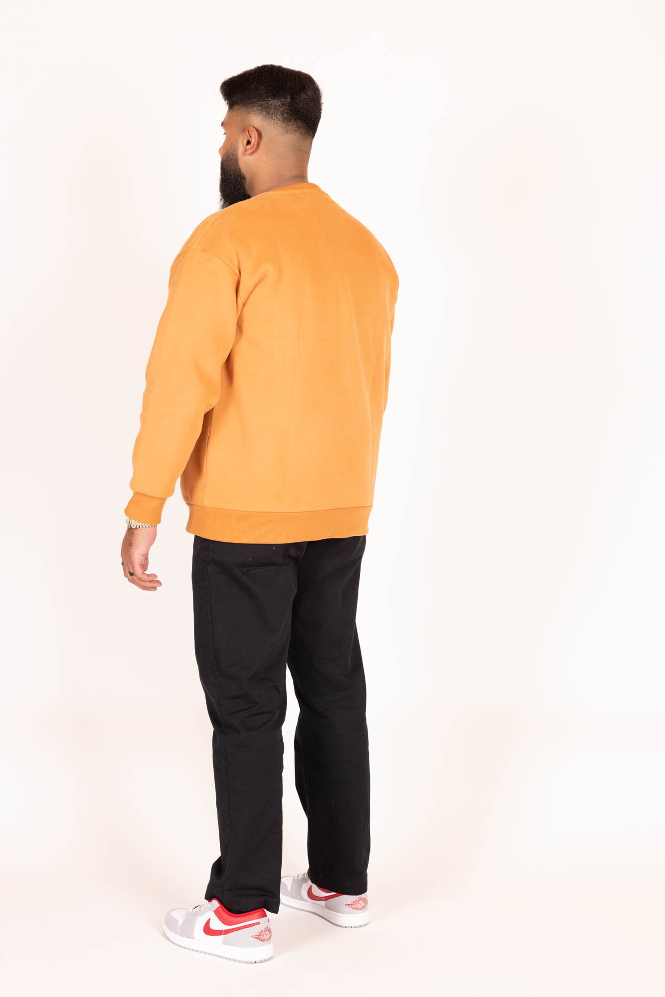 Alag Oversized Sweatshirt - Orange