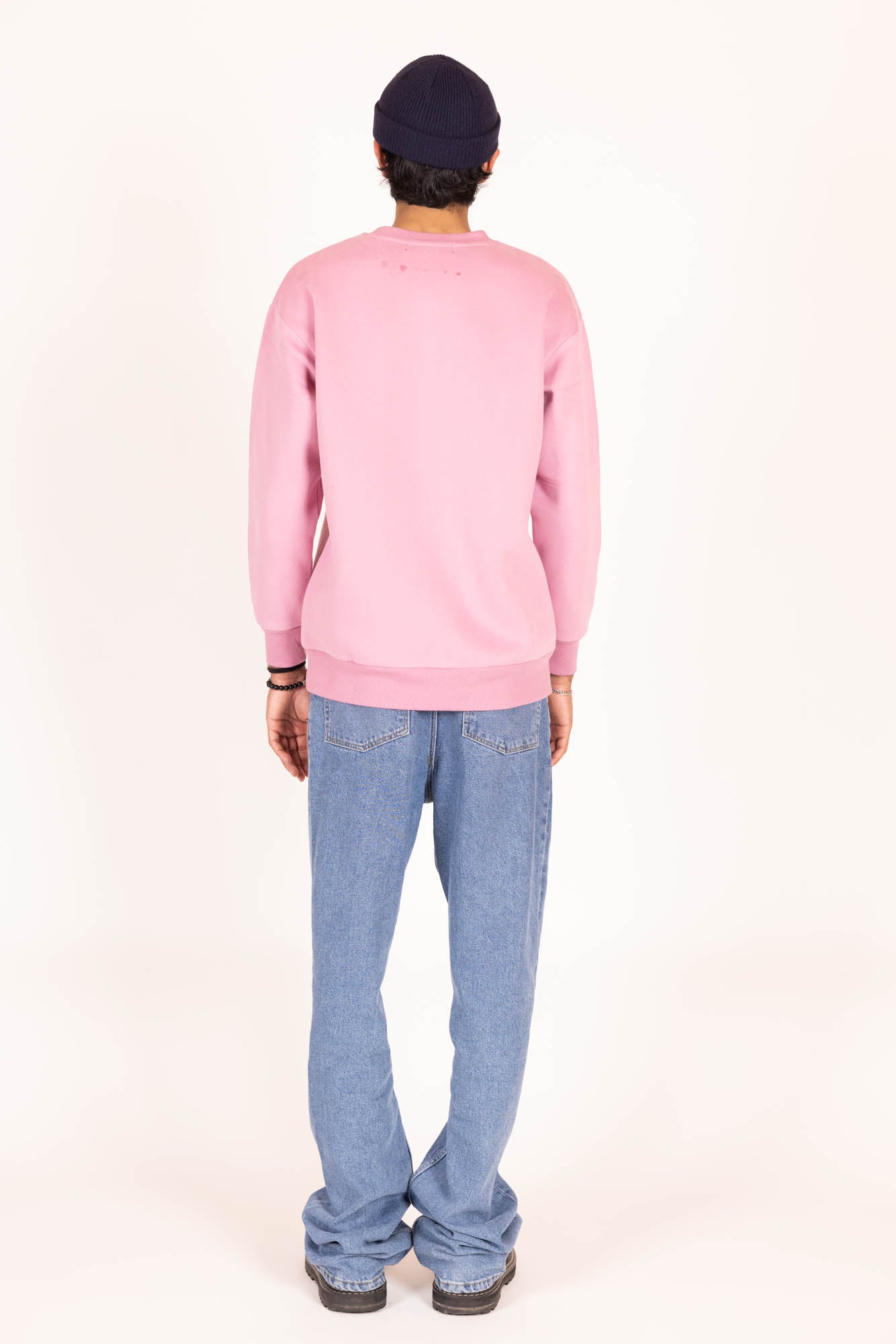 Alag Oversized Sweatshirt - Pink