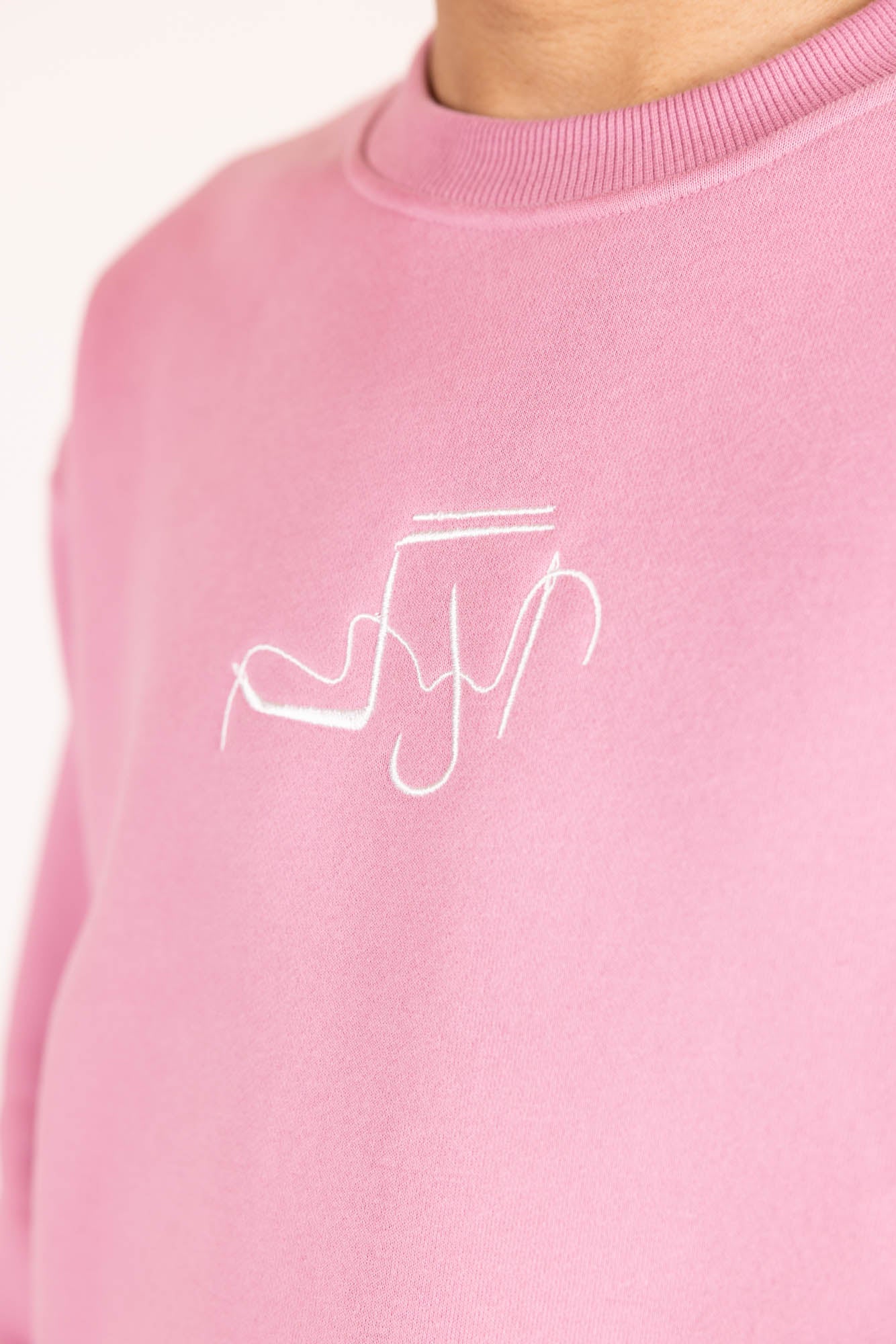 Alag Oversized Sweatshirt - Pink