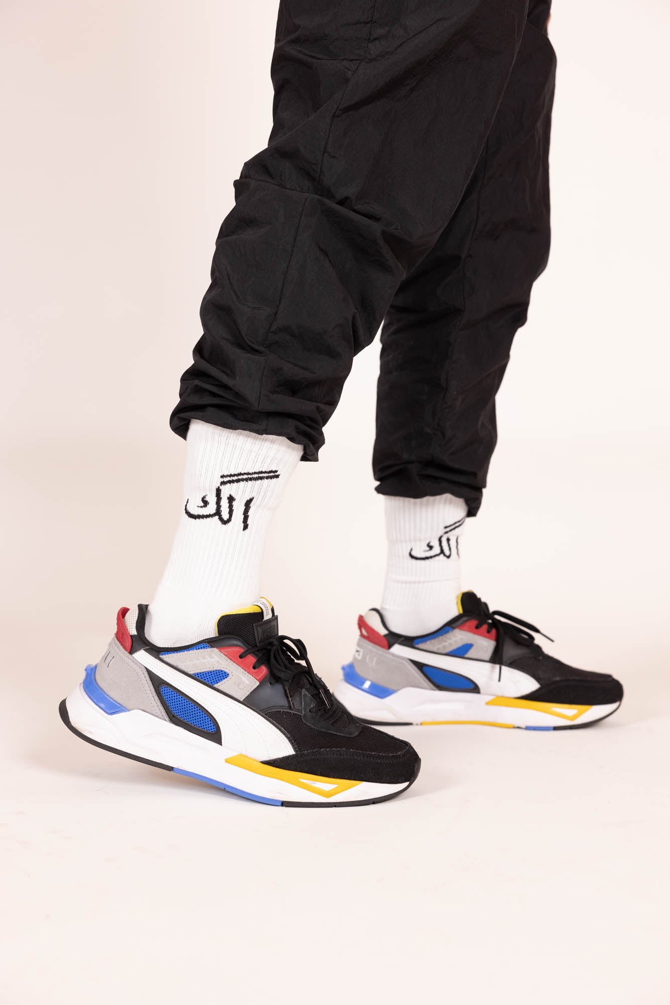 Alag Socks - White/Black