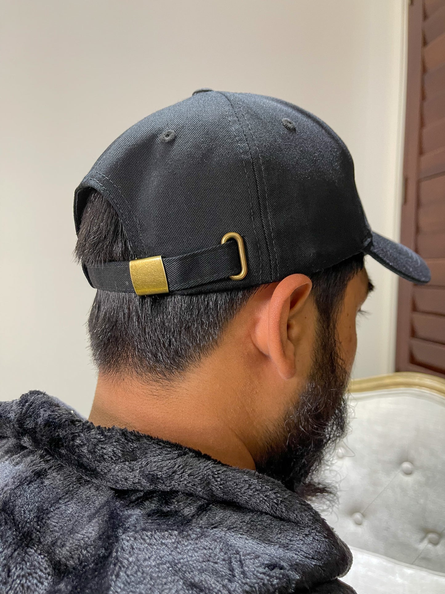 Alag Cap - Black Embroidery