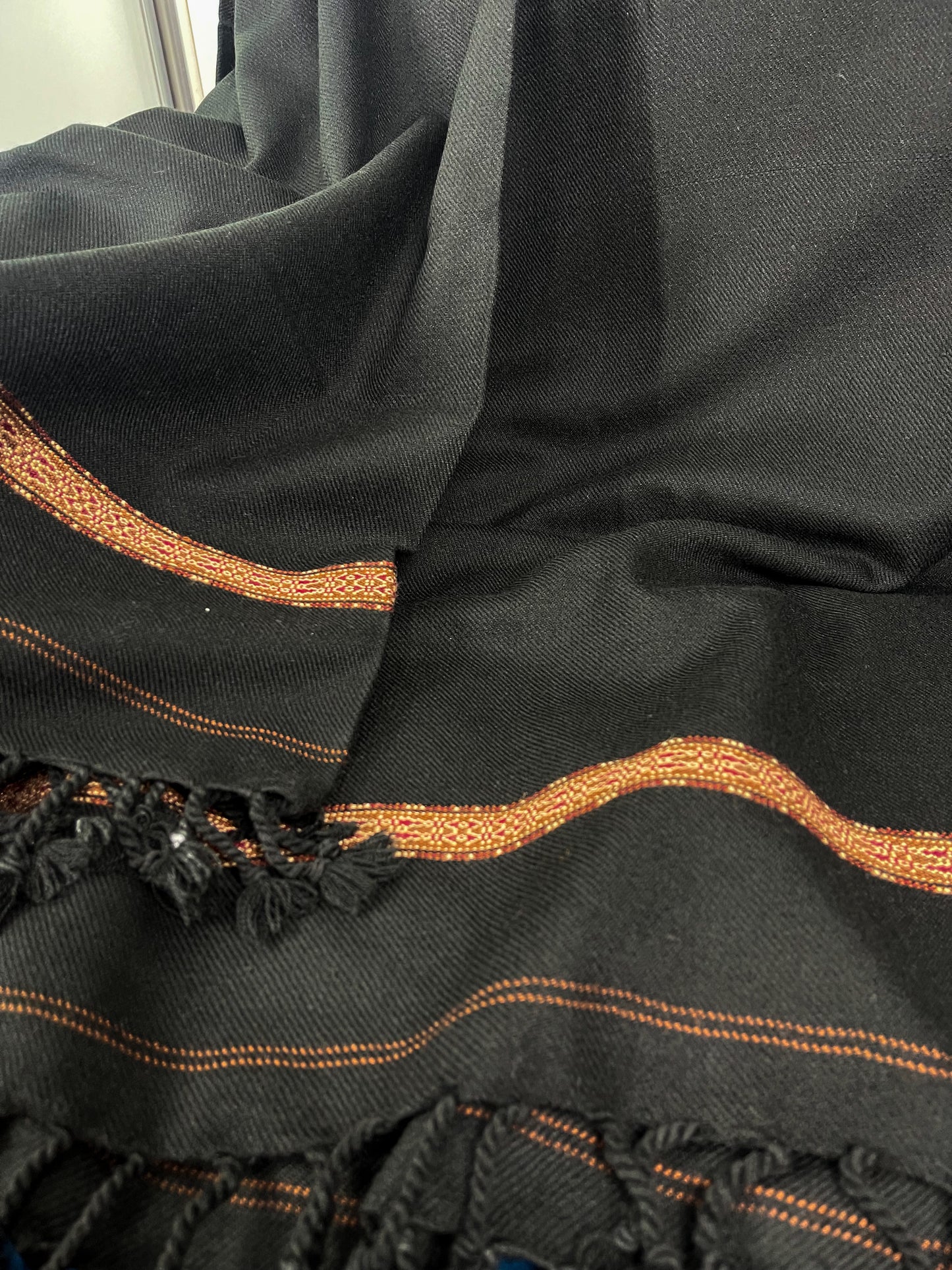 Black Thick Shawl