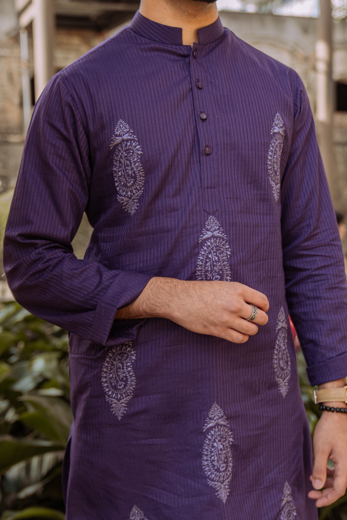 Elegance - Purple Kurta