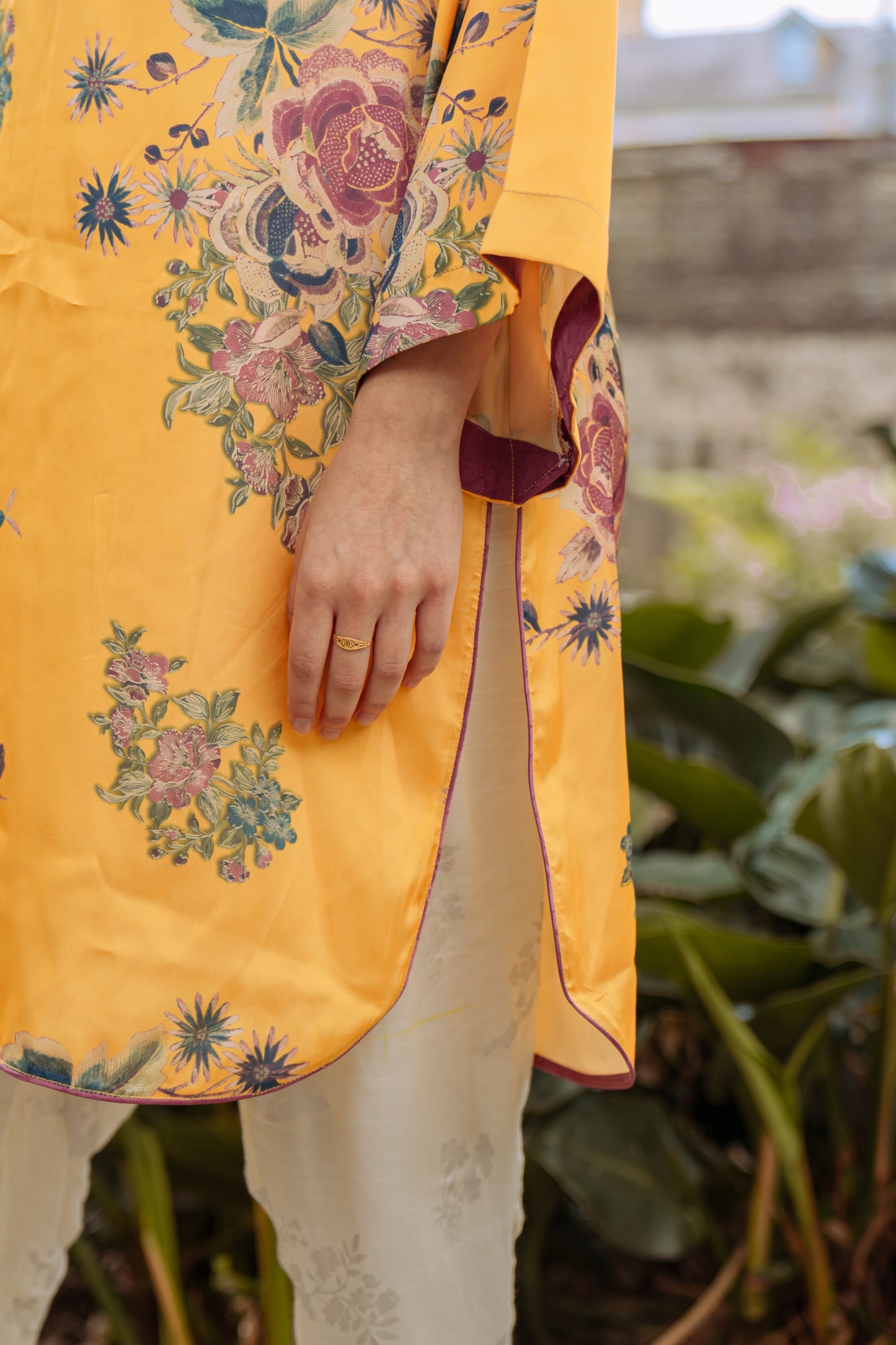 Vibrant - Yellow Kurti