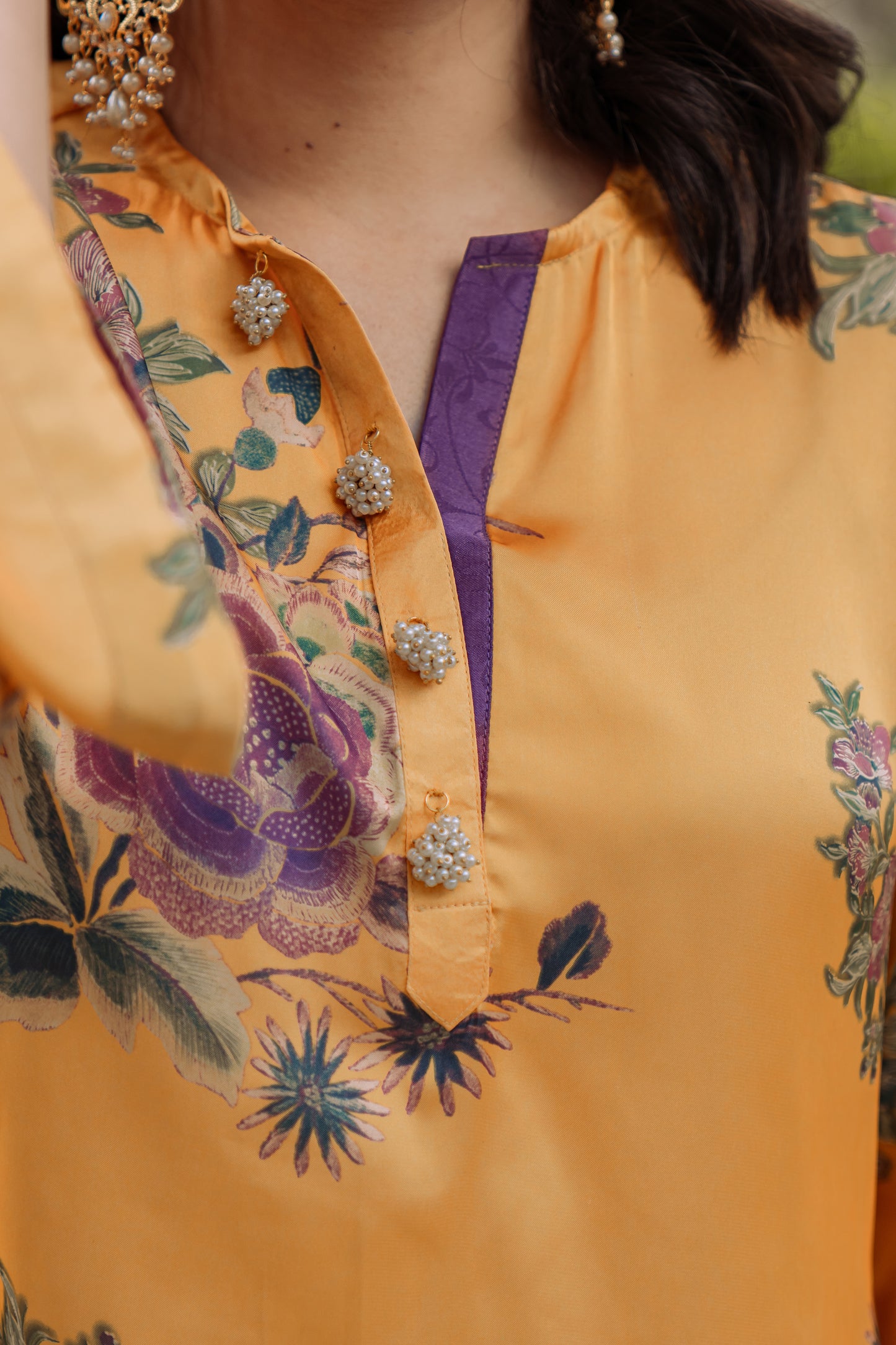 Vibrant - Yellow Kurti