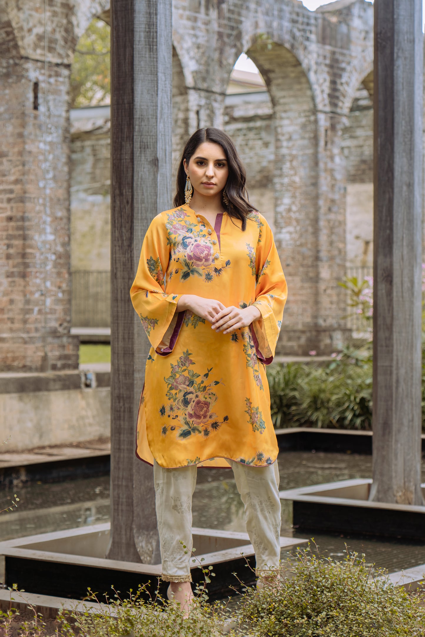 Vibrant - Yellow Kurti