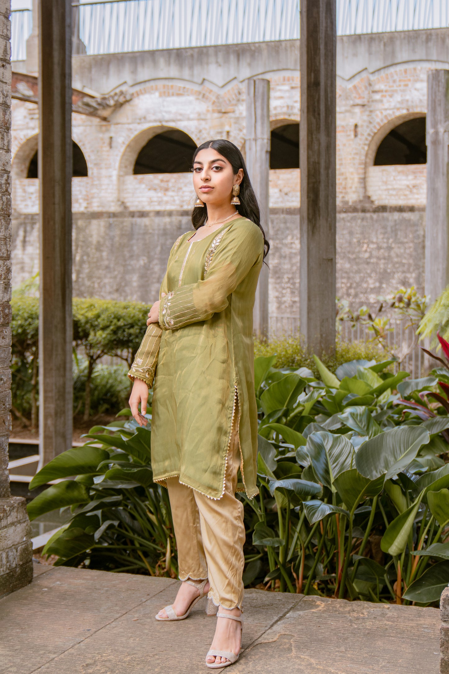 Grand - Green Kurti