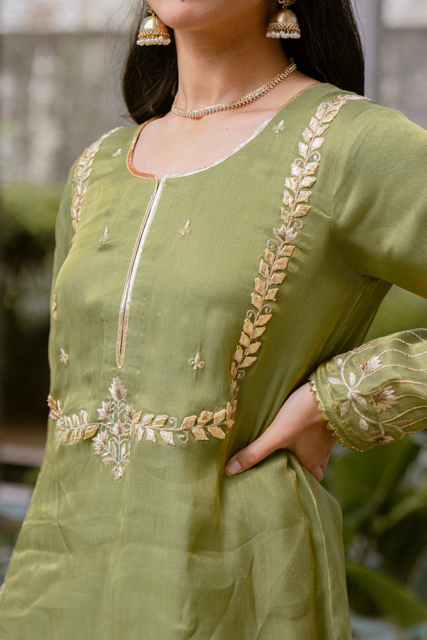 Grand - Green Kurti