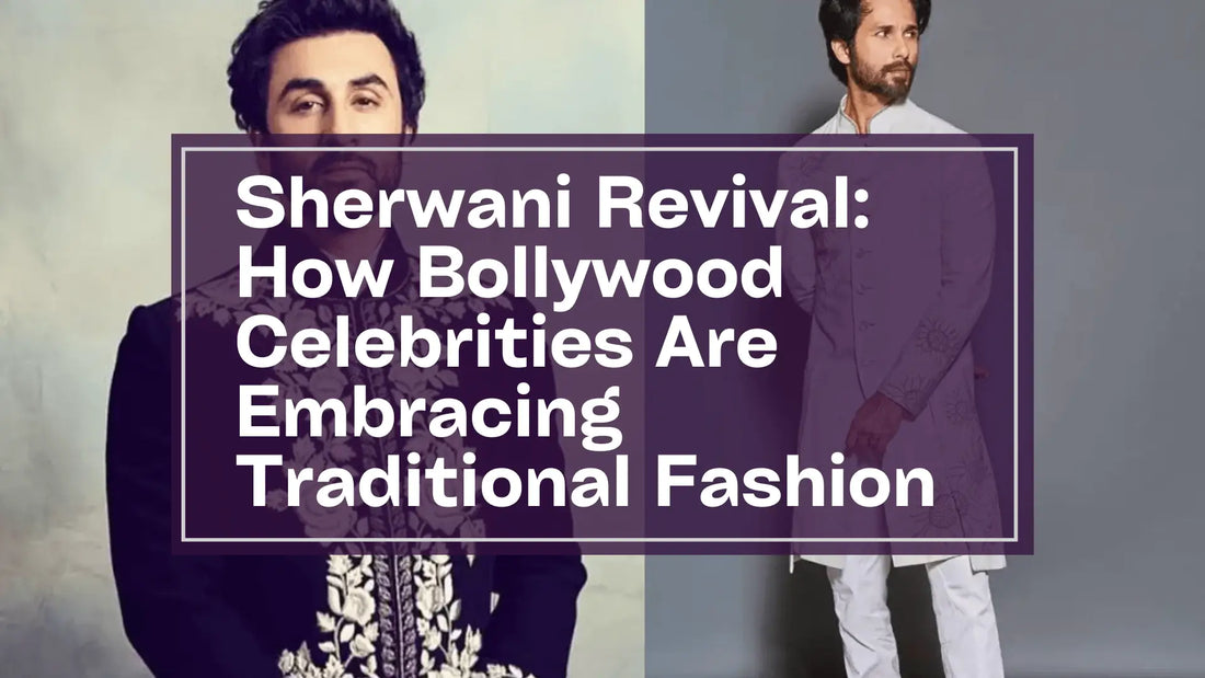 Sherwani Revival: How Bollywood Celebrities Are Embracing Traditional Fashion