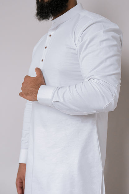 Simply Stylish - White Kurta