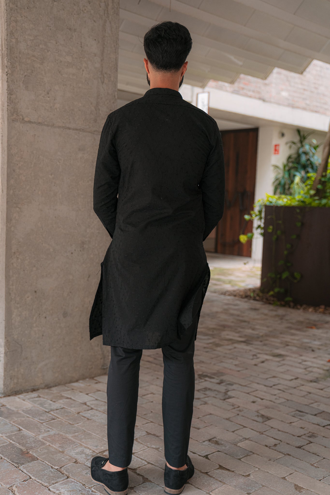 Rooh - Black Kurta