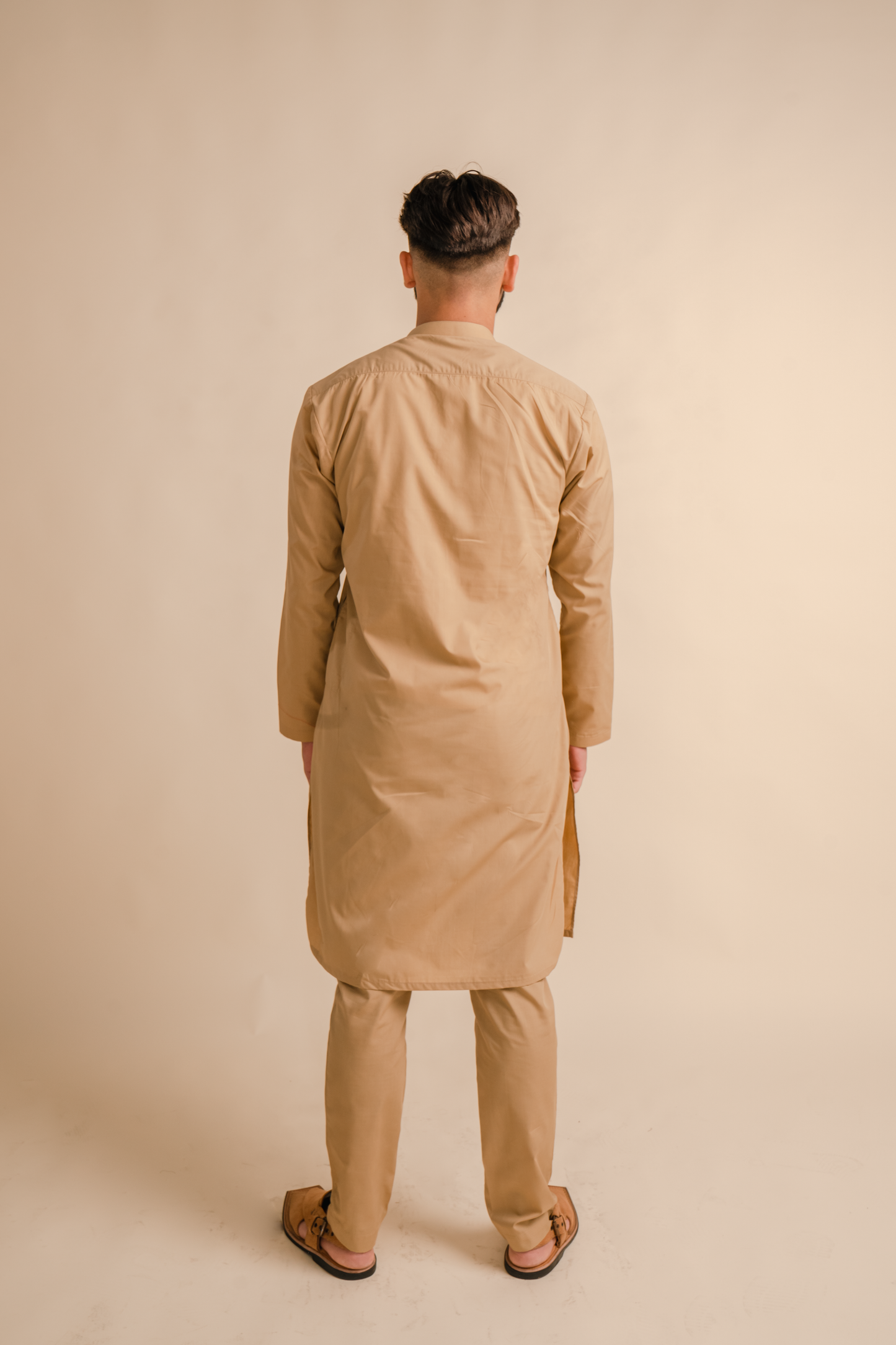 Golden Beige Kurta & Pajama