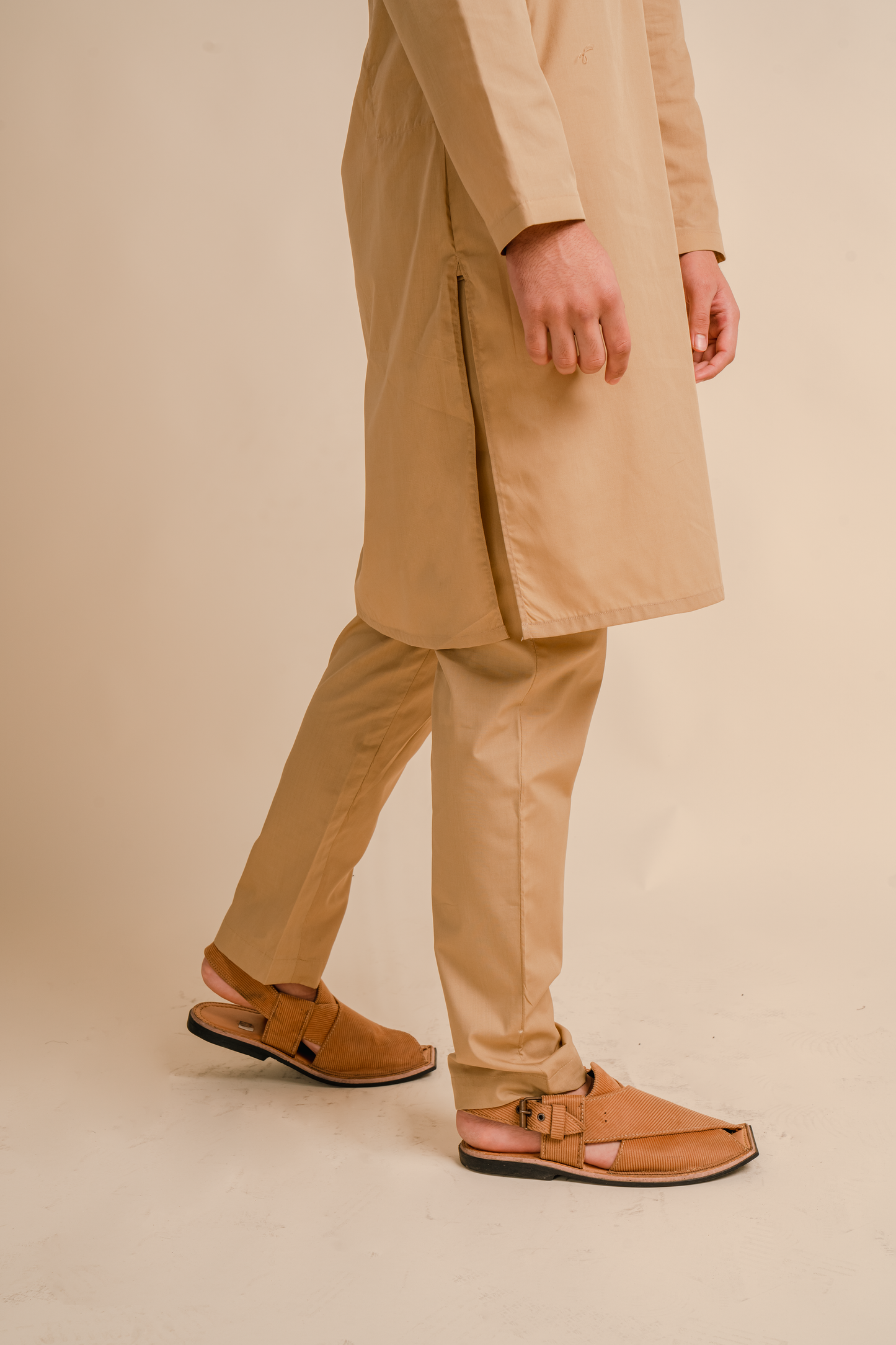 Golden Beige Kurta & Pajama