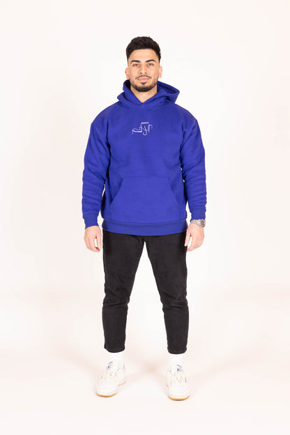 Alag Oversized Hoodie - Blue