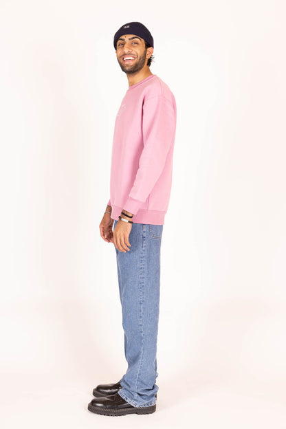 Alag Oversized Sweatshirt - Pink
