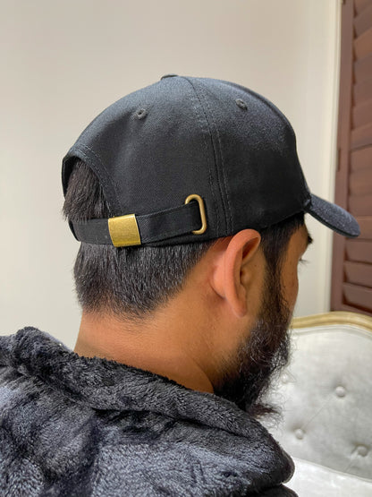 Alag Cap - Black Embroidery