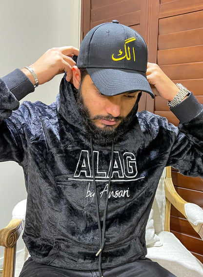 Alag Cap - Gold Embroidery