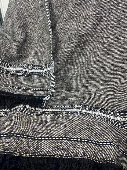 Grey & Black Shawl