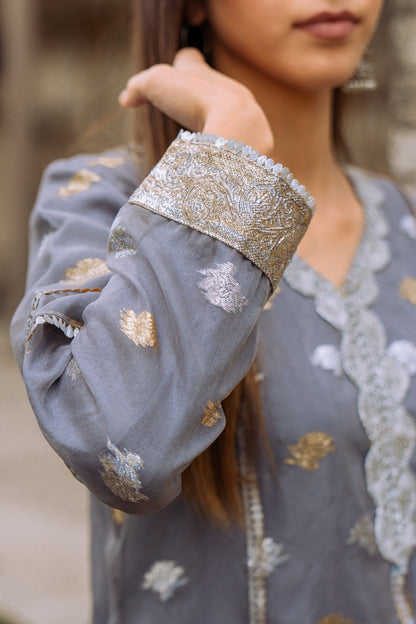 Lavish - Grey Kurti