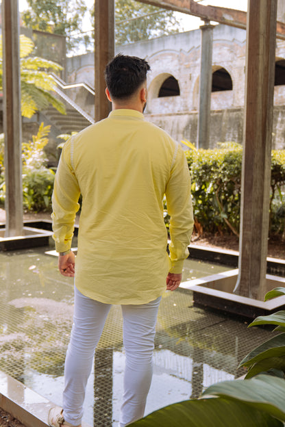 Delightful - Yellow Kurta